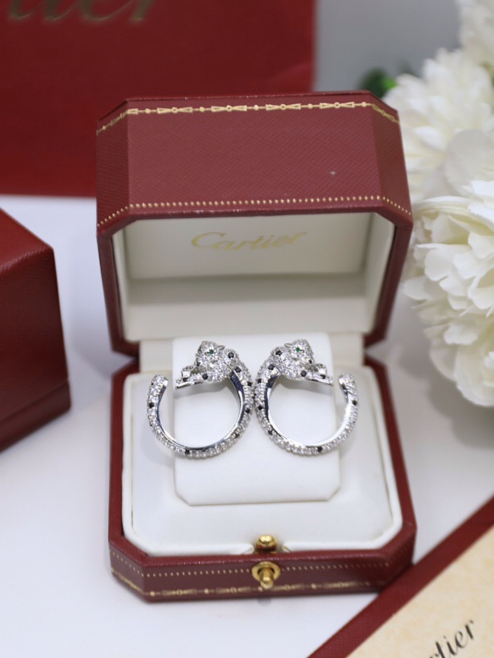 Excellent Used Condition Cartier Earrings